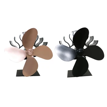 Fireplace Fans 4-Blade Heat Powered Stove Fan for Wood Log Burner Ultra Quiet Increases Warm Air Eco-Friendly
Fireplace Fans 4-Blade Heat Powered Stove Fan for Wood Log Burner Ultra Quiet Increases Warm Air Eco-Friendly