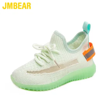 JMBEAR children's shoes new summer fashion flying woven mesh breathable non-slip casual luminous sneakers детская обувь 828
JMBEAR children's shoes new summer fashion flying woven mesh breathable non-slip casual luminous sneakers детская обувь 828