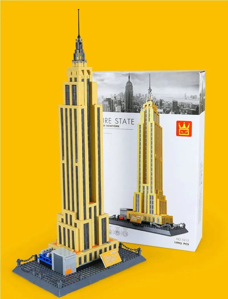 Architecture Building Block Simulate Model Toys Over 1000 Pcs World Famous Building Series Gift Toy For Children Kids (1)