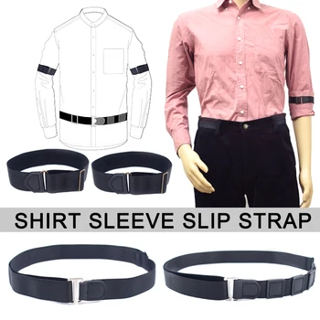 Newly Elastic Adjustable Armbands Anti-Slip Shirt Sleeve Holders Strap Arm Shirt Garters Hold Up 
Newly Elastic Adjustable Armbands Anti-Slip Shirt Sleeve Holders Strap Arm Shirt Garters Hold Up