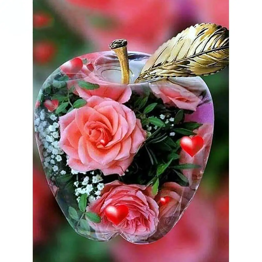 5D DIY Diamond Painting Scenic Full Square Diamond Embroidery Flower Cross Stitch Mosaic Crystal Wedding Home Decor
5D DIY Diamond Painting Scenic Full Square Diamond Embroidery Flower Cross Stitch Mosaic Crystal Wedding Home Decor