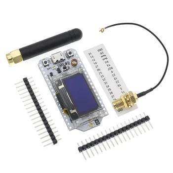 Development Board SX1276 SX1278 ESP32 LoRa 868MHz/915MHz/433MHz 0.96 Inch Blue OLED Display Bluetooth WIFI Receiver Kit 32 DIY
Development Board SX1276 SX1278 ESP32 LoRa 868MHz/915MHz/433MHz 0.96 Inch Blue OLED Display Bluetooth WIFI Receiver Kit 32 DIY