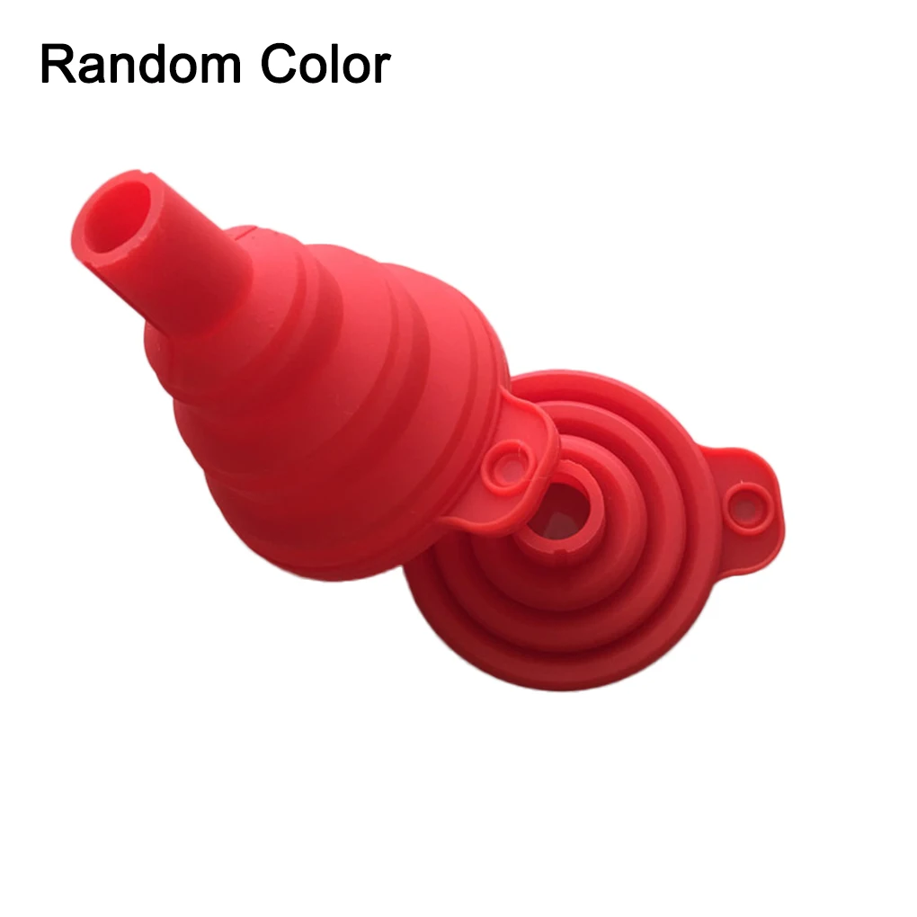 Mini Foldable Funnel Silicone Collapsible Hopper Household Liquid Dispensing Kitchen Tool Random Color
Mini Foldable Funnel Silicone Collapsible Hopper Household Liquid Dispensing Kitchen Tool Random Color