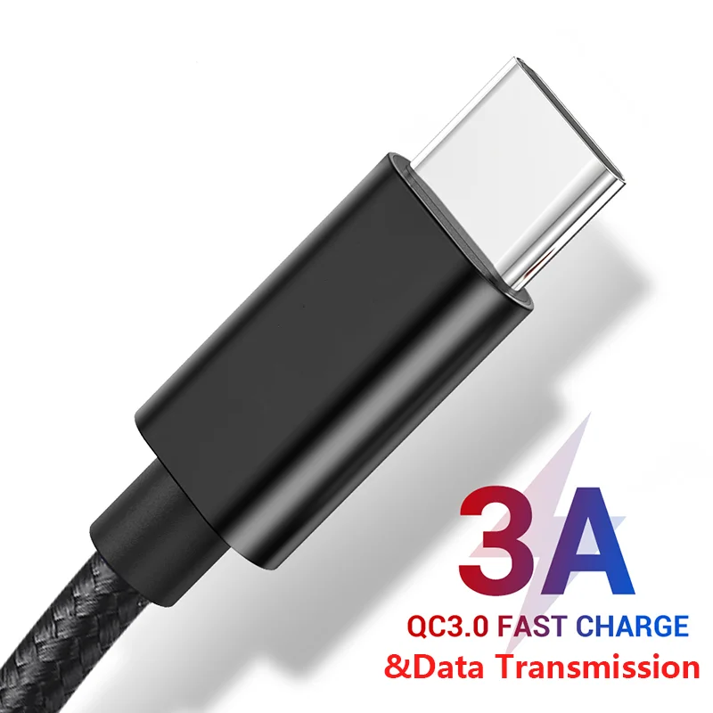 Micro USB Cable 3A Fast Data Sync Charging Cable For iPhone 8 Samsung S10 Xiaomi Huawei LG Type C Lighting Mobile Phone Cables
Micro USB Cable 3A Fast Data Sync Charging Cable For iPhone 8 Samsung S10 Xiaomi Huawei LG Type C Lighting Mobile Phone Cables