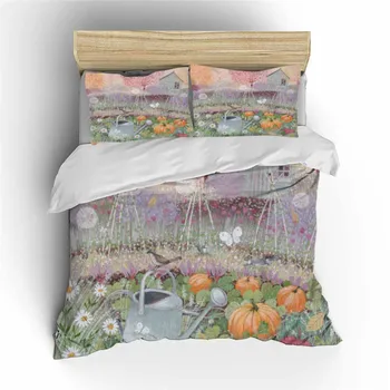 Farm Pumpkin Bedding Set Bedroom Decor 100% Microfiber Soft Hypoallergenic Zipper 1PC Duvet Cover with Pillowcases
Farm Pumpkin Bedding Set Bedroom Decor 100% Microfiber Soft Hypoallergenic Zipper 1PC Duvet Cover with Pillowcases
