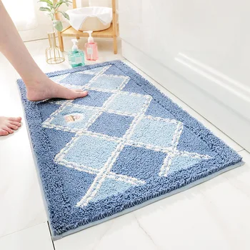 45*65cm/50*80cm Home Carpet Flocking Floor Mat Entrance Absorbent Door Mats In The Hallway Living Room Outdoor Non-slip Doormat 
45*65cm/50*80cm Home Carpet Flocking Floor Mat Entrance Absorbent Door Mats In The Hallway Living Room Outdoor Non-slip Doormat