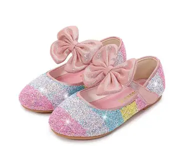 Sweet Girls Princess Shoes New Bowknot Children Princess Sequins Flat Heels Dancing Kids dress Shoes size 24-37
Sweet Girls Princess Shoes New Bowknot Children Princess Sequins Flat Heels Dancing Kids dress Shoes size 24-37