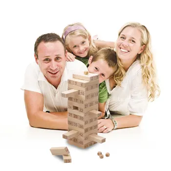51 Pcs Kid Number Building Blocks Toppling DIY 3D Wooden Stacking Tower Educational Toys Preschool Interactive Creative Blocks
51 Pcs Kid Number Building Blocks Toppling DIY 3D Wooden Stacking Tower Educational Toys Preschool Interactive Creative Blocks