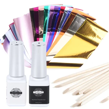 Nail Glue Set Metallic Mirror Adhesive Nail Transfer Foil Charm Starry Paper Tips DIY Black Transparent Manicure Tools BE997 
Nail Glue Set Metallic Mirror Adhesive Nail Transfer Foil Charm Starry Paper Tips DIY Black Transparent Manicure Tools BE997