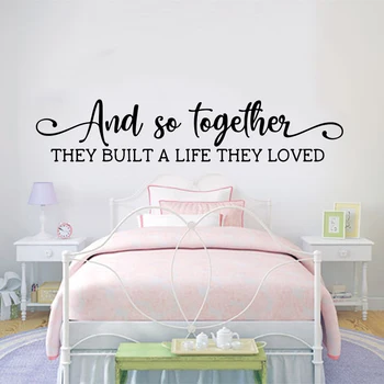 Large Wedding Quote Wall Sticker Bedroom Family Couple Together Love Life Quote Wall Decal Wedding Party Vinyl Decor
Large Wedding Quote Wall Sticker Bedroom Family Couple Together Love Life Quote Wall Decal Wedding Party Vinyl Decor
