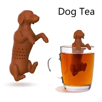 Silicone Dog Tea Infuser Tea Strainer Herbal Spice Filter Diffuser Drinkware Kitchen Accessories
Silicone Dog Tea Infuser Tea Strainer Herbal Spice Filter Diffuser Drinkware Kitchen Accessories