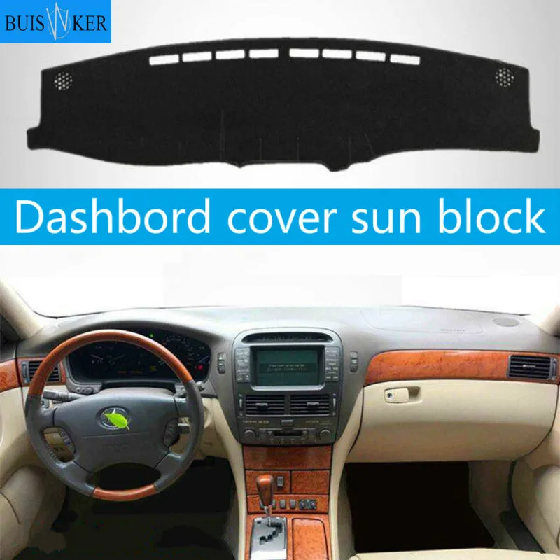 For Lexus LS430 2002 2003 2004 2005 Car Dashboard Cover Dashboard Mat Pad Carpet Dashmat Sun Shade Pad Automobile Car Styling
For Lexus LS430 2002 2003 2004 2005 Car Dashboard Cover Dashboard Mat Pad Carpet Dashmat Sun Shade Pad Automobile Car Styling