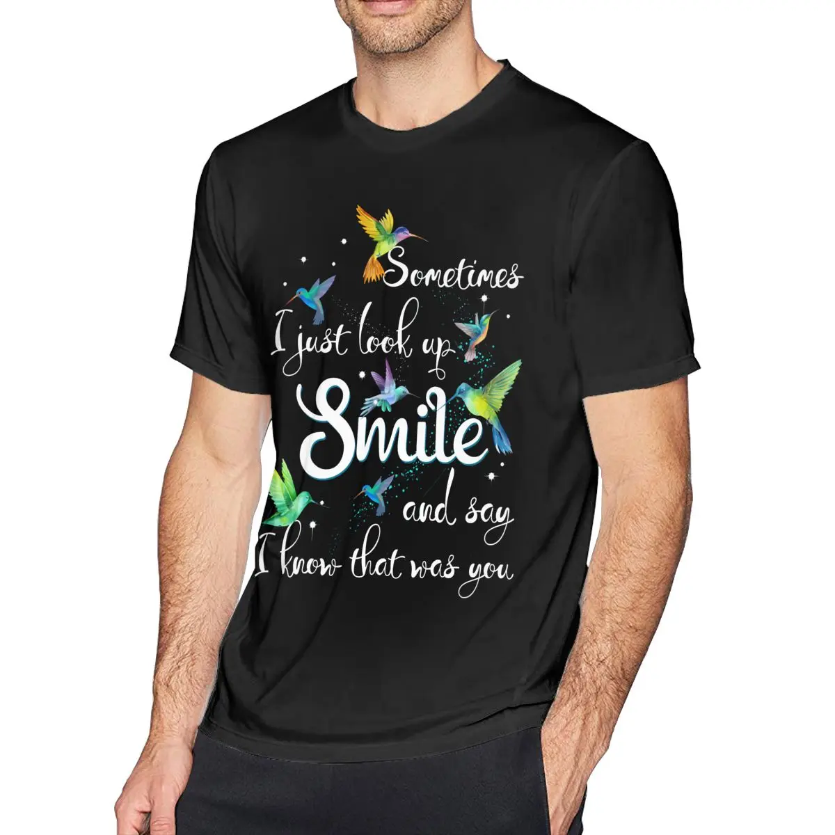 Hummingbird Feathers T Shirt Sometimes I Just Look Up I Know T-Shirt Plus Size Fun Tee Shirt Printed Tshirt
Hummingbird Feathers T Shirt Sometimes I Just Look Up I Know T-Shirt Plus Size Fun Tee Shirt Printed Tshirt