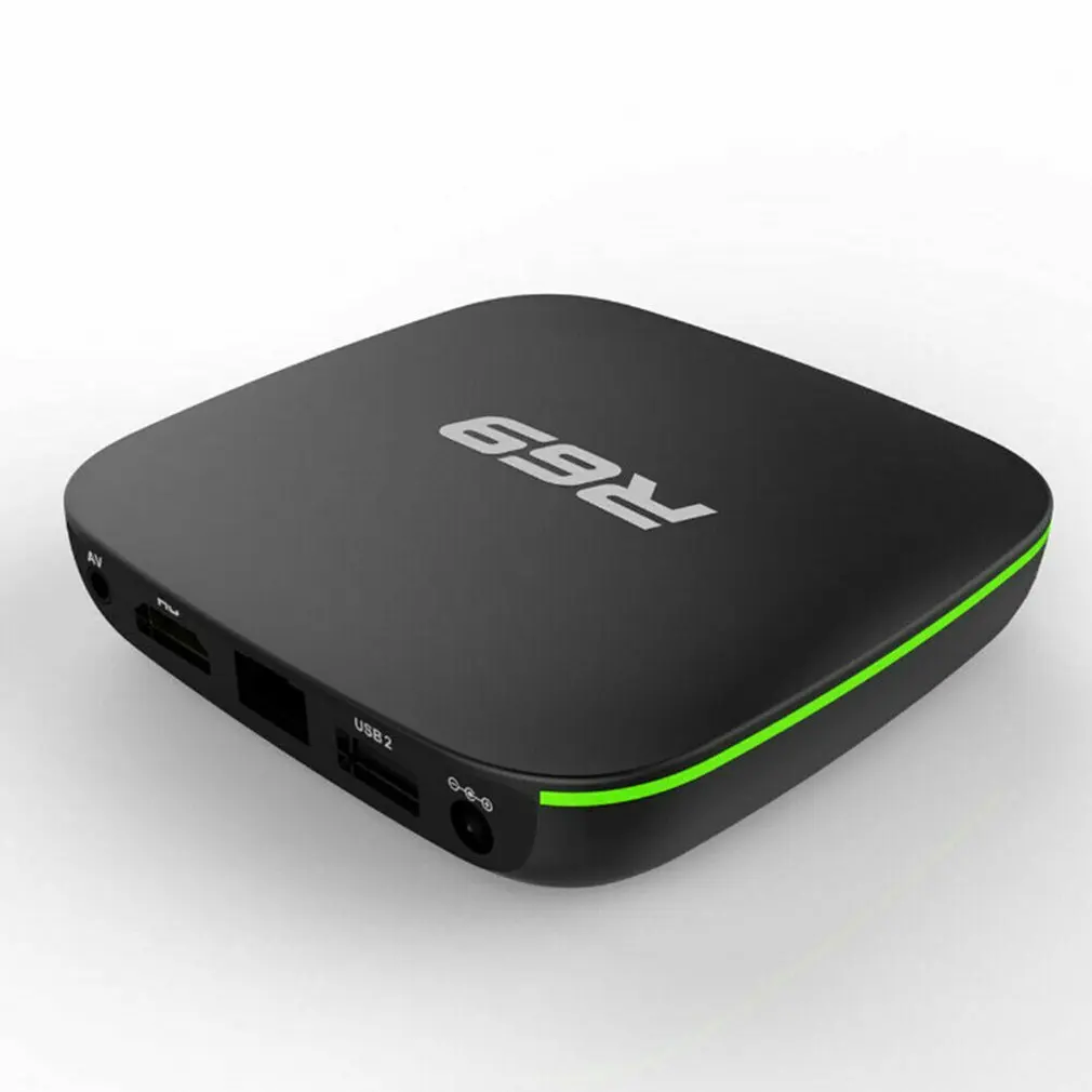 R69 Android 7.1 Smart TV Box 1+8G Quad Core HD 2.4GHz WiFi 4K Media Player 1080P HD Support 3D movie
R69 Android 7.1 Smart TV Box 1+8G Quad Core HD 2.4GHz WiFi 4K Media Player 1080P HD Support 3D movie
