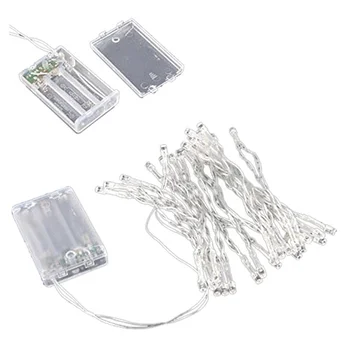 WSFS Hot 2m 20 LED Battery Operated Christmas Wedding Fairy String Lights,white
WSFS Hot 2m 20 LED Battery Operated Christmas Wedding Fairy String Lights,white