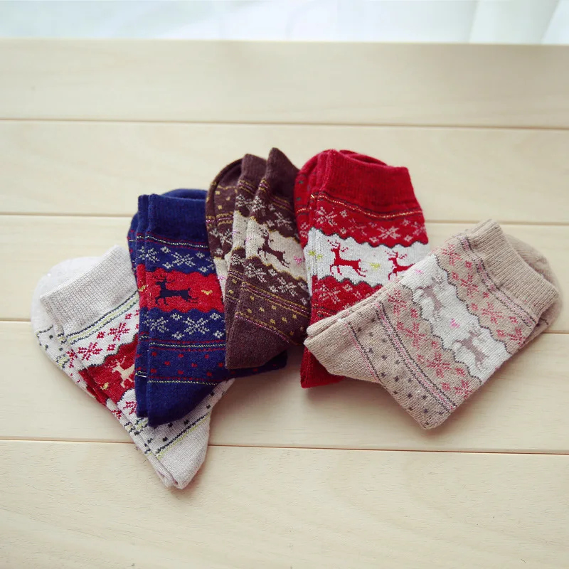 1/2/3pair Women Socks Winter Thick Warm Faux Wool Long Socks Art Colorful Sock Female Thicken Warm Animal Funny Socks Meias
1/2/3pair Women Socks Winter Thick Warm Faux Wool Long Socks Art Colorful Sock Female Thicken Warm Animal Funny Socks Meias