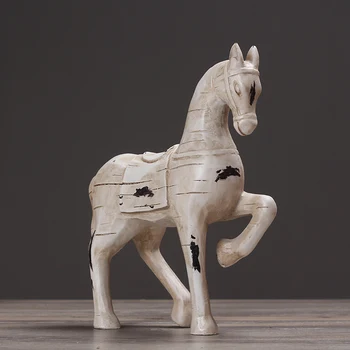 Simple Art Resin Retro White Horse Statue Decoration Home Decoration Modern Living Room Office Retro Animal Sculpture Place Gift
Simple Art Resin Retro White Horse Statue Decoration Home Decoration Modern Living Room Office Retro Animal Sculpture Place Gift