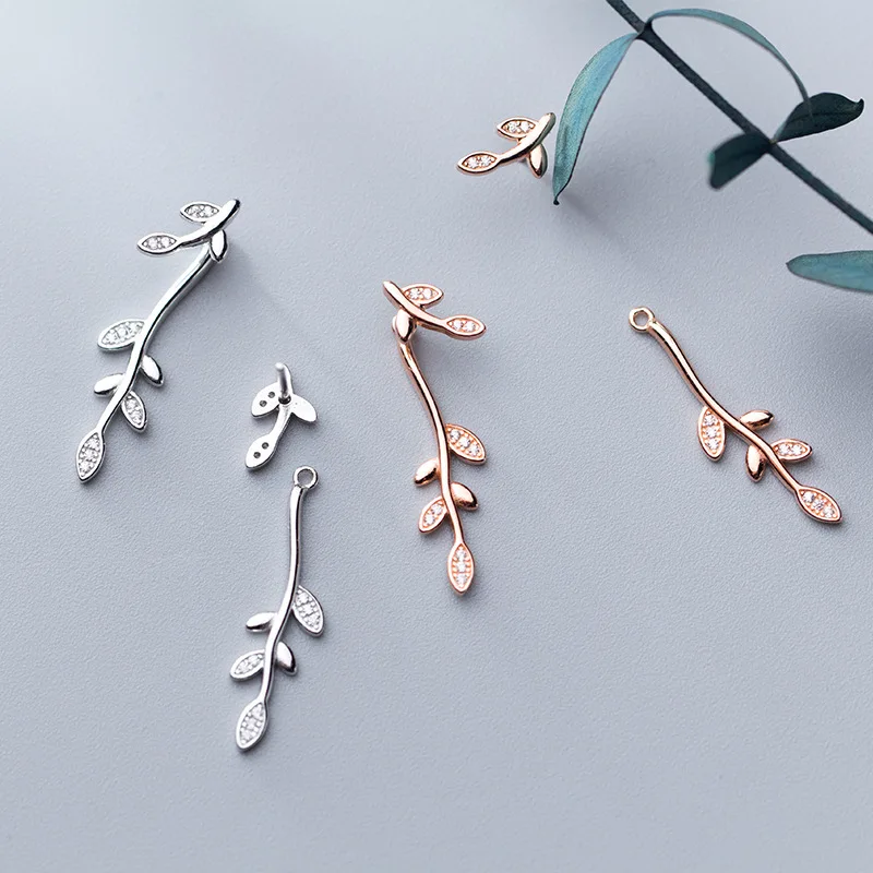 S925 Silver Earrings Women's Korean-style Hipster Diamond Set Leaf Back-hanging Sweet Leaves MORI Series Ear Stud G1574
S925 Silver Earrings Women's Korean-style Hipster Diamond Set Leaf Back-hanging Sweet Leaves MORI Series Ear Stud G1574