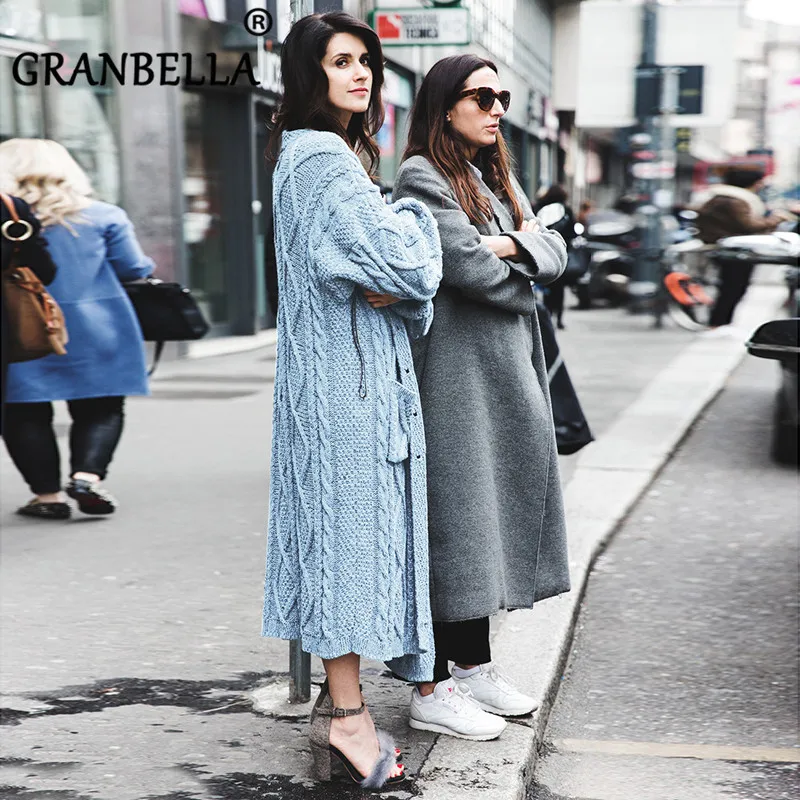 2019 Autumn Winter New Thicken Women Twist Thickened Sweater Warm Cardigan With Big Pockets Knitted Solid Loose Lady Outwear
2019 Autumn Winter New Thicken Women Twist Thickened Sweater Warm Cardigan With Big Pockets Knitted Solid Loose Lady Outwear