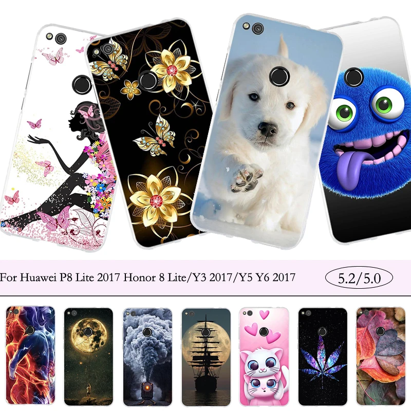 Case for Huawei P8 Lite 2017 Honor 8 Lite Fundas Soft TPU Silicon Cover for Huawei Y3 2017 Y5 Y6 2016 Y5 Llite 2017 Y3 2018 Bags
Case for Huawei P8 Lite 2017 Honor 8 Lite Fundas Soft TPU Silicon Cover for Huawei Y3 2017 Y5 Y6 2016 Y5 Llite 2017 Y3 2018 Bags