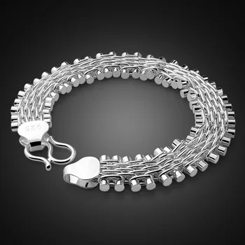 Genuine 100% 925 Sterling silver link chain bracelet Men & Women 12MM 20cm Bracelet Bangle charm Fine Jewelry Gift
Genuine 100% 925 Sterling silver link chain bracelet Men & Women 12MM 20cm Bracelet Bangle charm Fine Jewelry Gift