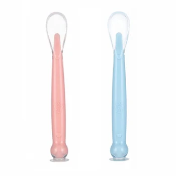 Children's Complementary Food Solid Feeding Silicone Soft Spoon Infant Feeding Spoon Suction Cup Tableware Eating Training Spoon
Children's Complementary Food Solid Feeding Silicone Soft Spoon Infant Feeding Spoon Suction Cup Tableware Eating Training Spoon