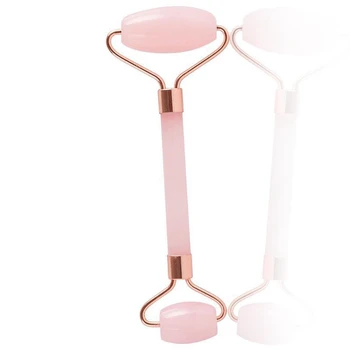 Rose Quartz Roller Pink Jade Roller Stone Facial Roller Facial Massager Wrinkle-Removing Beauty Firming Tool 
Rose Quartz Roller Pink Jade Roller Stone Facial Roller Facial Massager Wrinkle-Removing Beauty Firming Tool