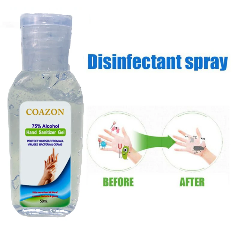 50ml Anti-virus Hand Washer Quick-drying Disinfecting Hand Wash Gel Disposable Hand Sanitizer Disinfection
50ml Anti-virus Hand Washer Quick-drying Disinfecting Hand Wash Gel Disposable Hand Sanitizer Disinfection