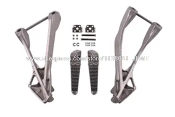 Motorcycle Rear Silver Footrest Brackets ZX6r 636 2005 - 2008 for KAWASAKI ZX6R Footrest Brackets
Motorcycle Rear Silver Footrest Brackets ZX6r 636 2005 - 2008 for KAWASAKI ZX6R Footrest Brackets