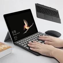 Bluetooth-Keyboard Tablet Microsoft Surface-Go 2-Case Wireless for Go-2