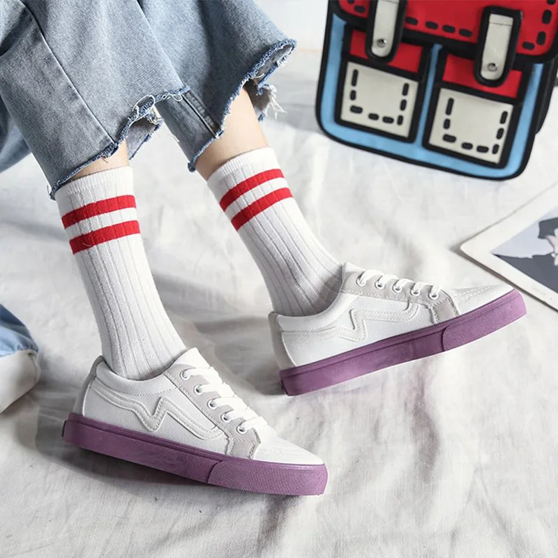 Women's Flats Woman Lace Up Vulcanized Shoes Women Slip On Causal Comfortable Ladies Platform Female New Spring 2020
Women's Flats Woman Lace Up Vulcanized Shoes Women Slip On Causal Comfortable Ladies Platform Female New Spring 2020