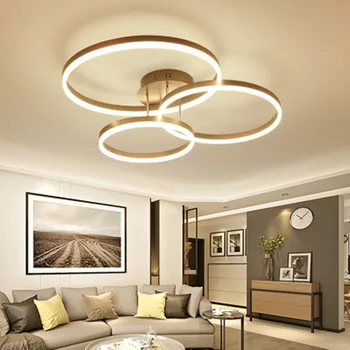 Modern led ceiling light in the bedroom living room aluminum brushed gold creative rings nordic design lamp project luminary
Modern led ceiling light in the bedroom living room aluminum brushed gold creative rings nordic design lamp project luminary