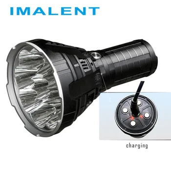 

IMALENT R90C Handheld Torch 9 * CREE XHP35 HI LEDs max 20000 beam distance 1679 meter camping flashlight with battery pack