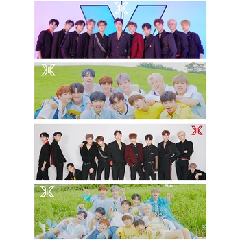 

Kpop X1 Produce 101 Concert Airport Fans Supporting Banner K-pop X ONE Colorful Hand Held Banner Fans Gift Collection Drop Ship
