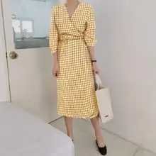 VONDA Women Sexy V Neck Belted Holiday Dress 2022 Vintage Plaid Elegant Party Dresses Casual Retro Bohemian Party Vestidos Femme
VONDA Women Sexy V Neck Belted Holiday Dress 2022 Vintage Plaid Elegant Party Dresses Casual Retro Bohemian Party Vestidos Femme