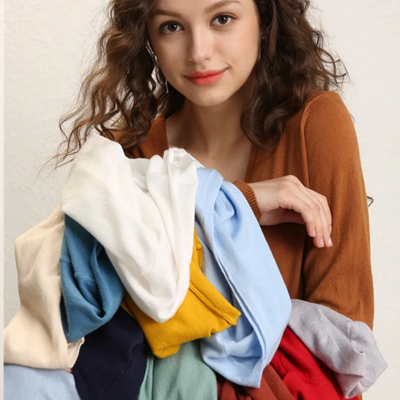 Johnature 2020 New Casual Spring Cardigan Sweaters For Women 12 Color Long Sleeve Knitted Button Korean Style Female Sweaters
Johnature 2020 New Casual Spring Cardigan Sweaters For Women 12 Color Long Sleeve Knitted Button Korean Style Female Sweaters