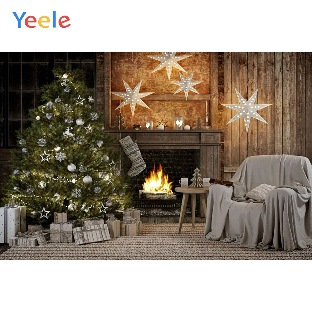 Yeele Christmas Backdrop Tree Fireplace Fire Indoor Baby Birthday Party Customized Vinyl Photography Background For Photo Studio
Yeele Christmas Backdrop Tree Fireplace Fire Indoor Baby Birthday Party Customized Vinyl Photography Background For Photo Studio