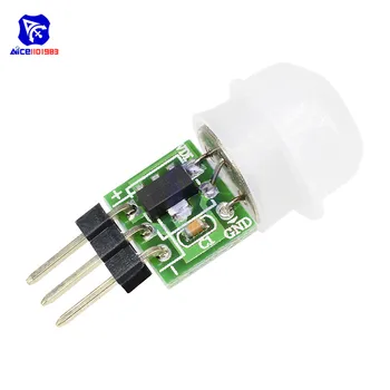 AM312 Mini IR Pyroelectric Infrared PIR Motion Human Sensor Automatic Detector Module AM312 Sensor DC 2.7 -12V
AM312 Mini IR Pyroelectric Infrared PIR Motion Human Sensor Automatic Detector Module AM312 Sensor DC 2.7 -12V