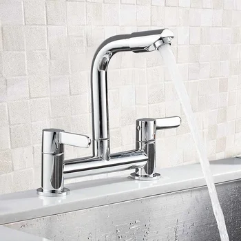 NEW Modern Kitchen Bathroom Basin Sink Mix Tap Bathtub Dual Handles Deck Mounted Basin Sink Mixer Faucet
NEW Modern Kitchen Bathroom Basin Sink Mix Tap Bathtub Dual Handles Deck Mounted Basin Sink Mixer Faucet