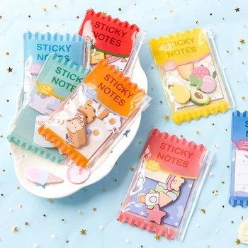 Candy Series Irregular Shape Milk Ice Cream Self-Adhesive N Times Portable Memo Pad Sticky Notes Bookmark School Office Supply
Candy Series Irregular Shape Milk Ice Cream Self-Adhesive N Times Portable Memo Pad Sticky Notes Bookmark School Office Supply