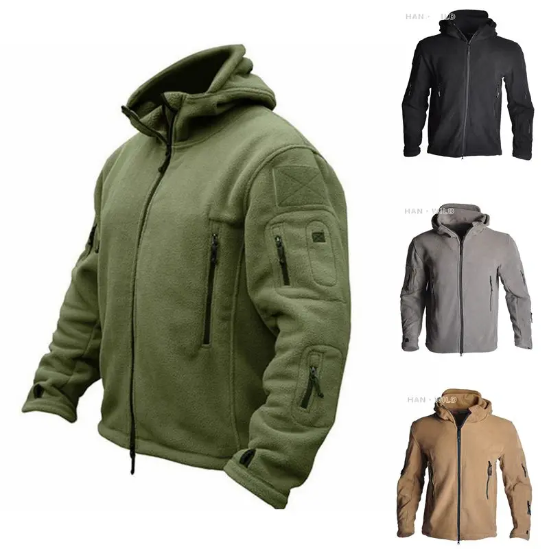 Outdoor Tactical Military Men Windproof Soft Shell Fleece Army Shooting Hunting Clothing Camping Hiking Thermal Hooded Jacket
Outdoor Tactical Military Men Windproof Soft Shell Fleece Army Shooting Hunting Clothing Camping Hiking Thermal Hooded Jacket
