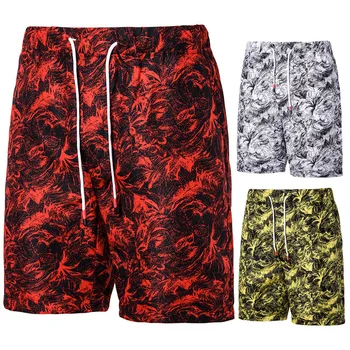 Men's Beach Pants Summer New Men's Plus Size Casual Pants Men's Printed Pants Men's Printed Five-minute Trousers 
Men's Beach Pants Summer New Men's Plus Size Casual Pants Men's Printed Pants Men's Printed Five-minute Trousers