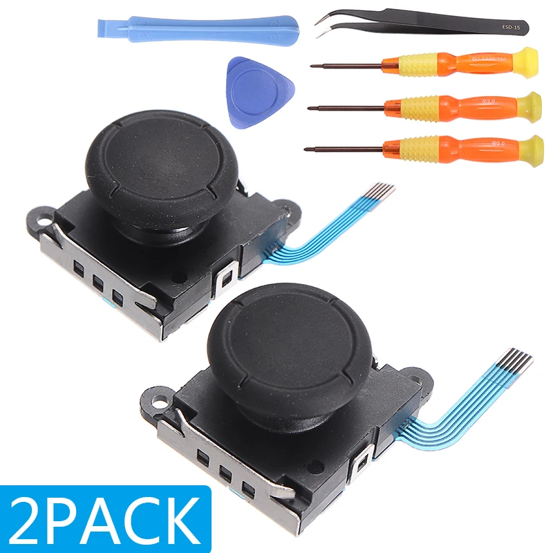 2pcs Blue Cable Joystick Thumb Sticks Sensor Y-shaped Screwdriver Rocker Replacements Set For Nintend Switch Joy Con Controller
2pcs Blue Cable Joystick Thumb Sticks Sensor Y-shaped Screwdriver Rocker Replacements Set For Nintend Switch Joy Con Controller