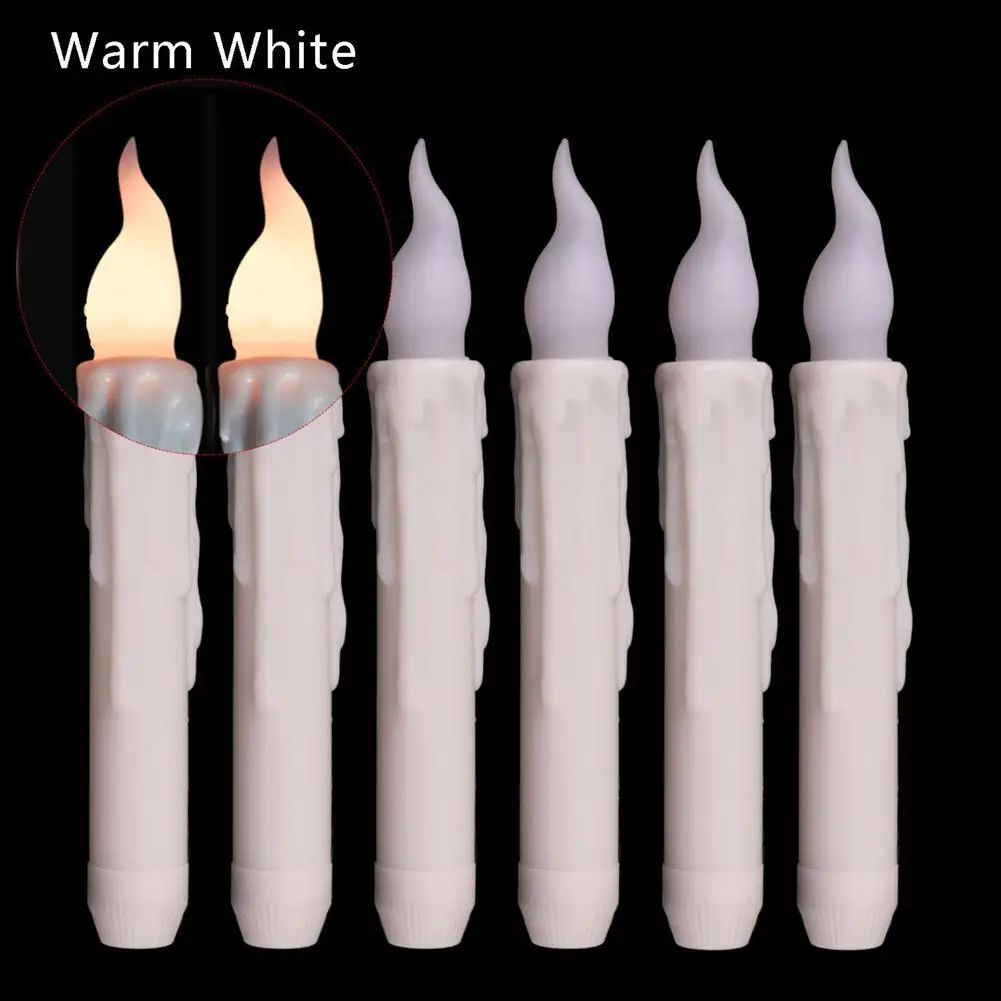 AsyPets 6PCS LED Simulation Long Rod Candle Lamp for Christmas Religion Decoration
AsyPets 6PCS LED Simulation Long Rod Candle Lamp for Christmas Religion Decoration