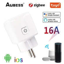 Tuya Zigbee Smart Plug Wireless Adapter Tuya EU 16A Socket Smart Timing Electronic Outlet Works With Alexa Google Assistant
Tuya Zigbee Smart Plug Wireless Adapter Tuya EU 16A Socket Smart Timing Electronic Outlet Works With Alexa Google Assistant