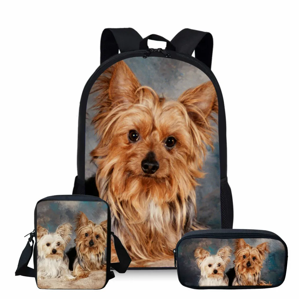 Girls School Bags set Yorkshire Terrie Schoolbags Children Backpack Girl Boys Primary Bookbag Kids Mochila Infantil
Girls School Bags set Yorkshire Terrie Schoolbags Children Backpack Girl Boys Primary Bookbag Kids Mochila Infantil