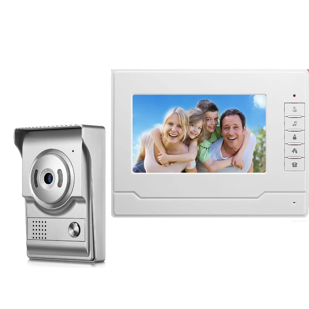 Yobang Security 7"One to One Home Security Video Intercom Night Vision Camera Door Bell Video Doorphone
Yobang Security 7"One to One Home Security Video Intercom Night Vision Camera Door Bell Video Doorphone