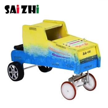Saizhi Turning Car Model Kits DIY Kids Science Project STEM Educaiton Kits School Physics Experiments Boys Creative Toys
Saizhi Turning Car Model Kits DIY Kids Science Project STEM Educaiton Kits School Physics Experiments Boys Creative Toys