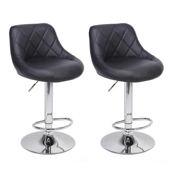 2Pcs/Set Bar Stool Leisure Leather Swivel Bar Stools Chairs Height Adjustable Pneumatic Pub Chair Backrest Design Bar Stools
2Pcs/Set Bar Stool Leisure Leather Swivel Bar Stools Chairs Height Adjustable Pneumatic Pub Chair Backrest Design Bar Stools