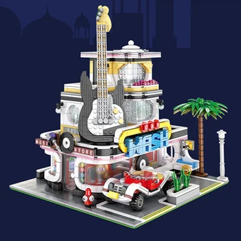 Ideas Architecture Building Blocks Creator Expert Technic City Street European Guitar Houses Bricks Gift for Kids Xmas gift
Ideas Architecture Building Blocks Creator Expert Technic City Street European Guitar Houses Bricks Gift for Kids Xmas gift